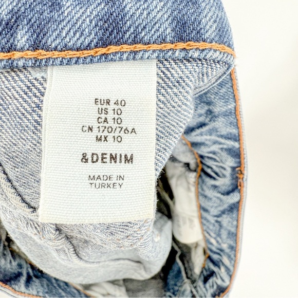 H&M Light Blue Denim Pencil Skirt - Picture 4 of 4